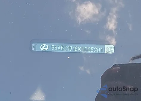 2019 Lexus Es 350 Luxury из США, поврежденный, VIN 58ABZ1B18KU005201